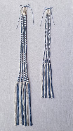 Traditional Karaite tied linen sisioth